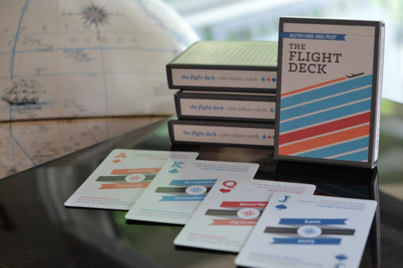 flight deck personal core values cards lasting wellness